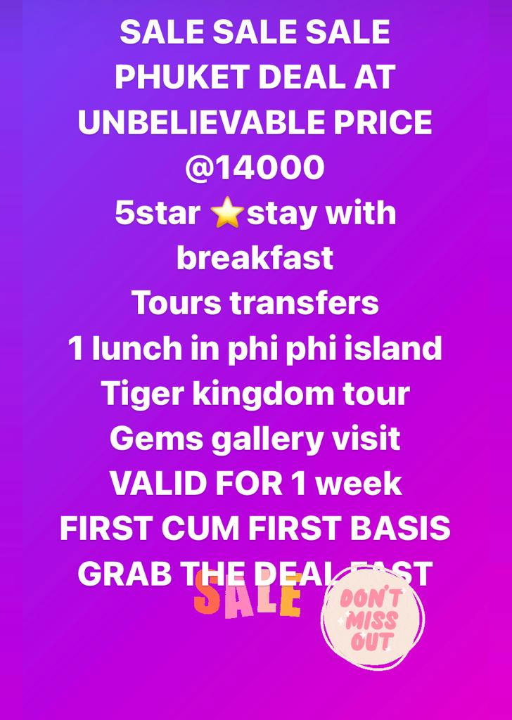 Latest Tour Offers